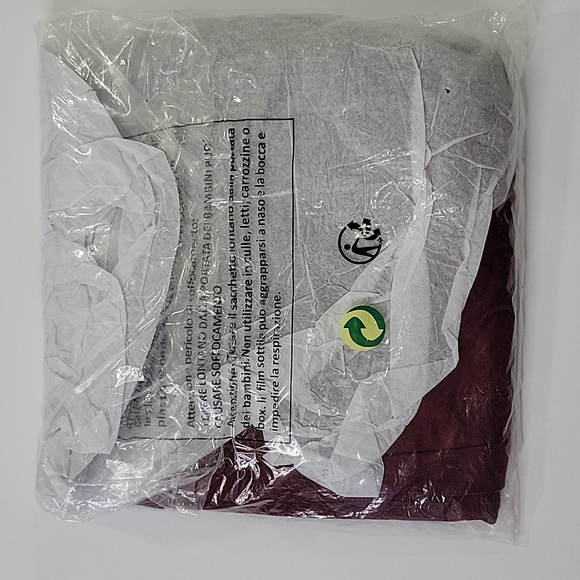 DG2 by Diane Gilman Wine Cropped Pants NWT SZ L P - Picture 4 of 13